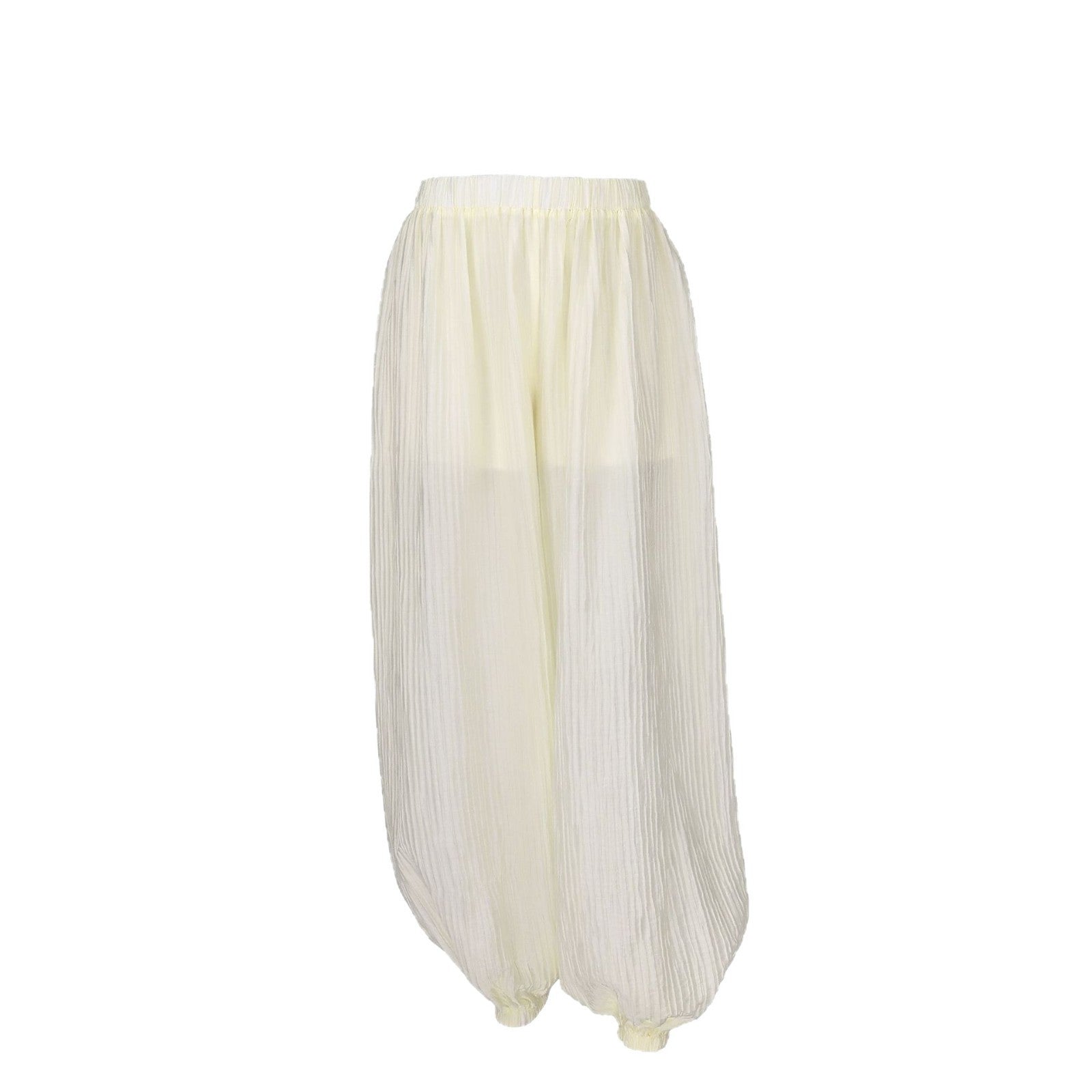 Women's Apricot Tencel-Blend Tapered Pants - Apricot